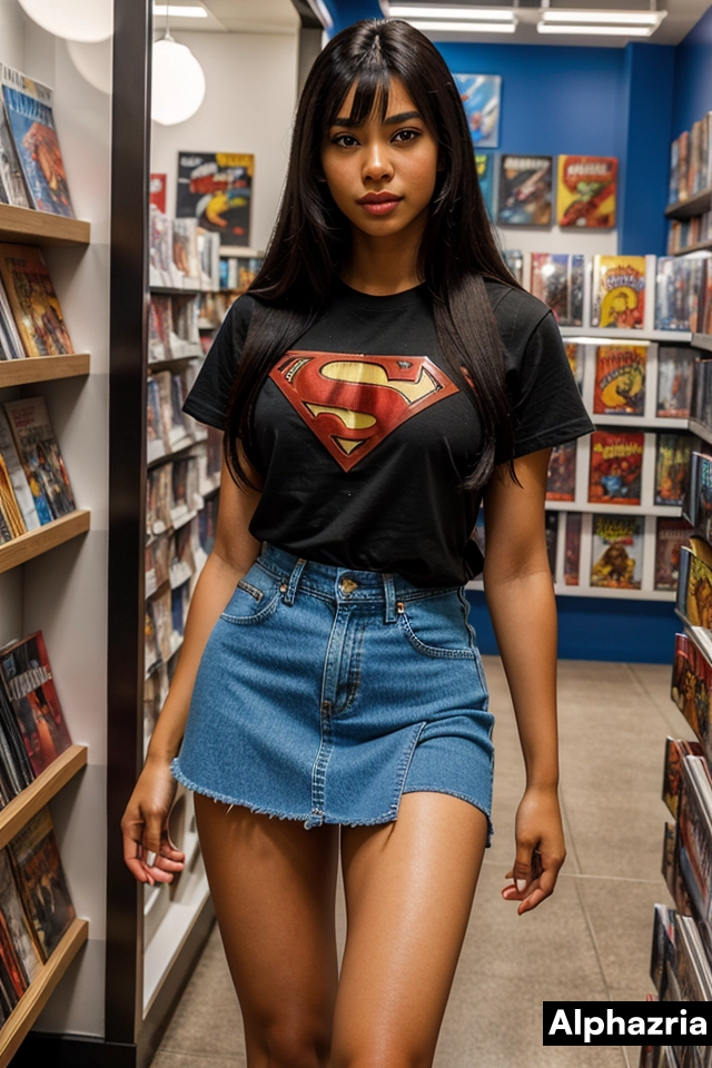 the comic book shop